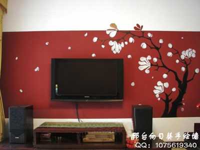 邢臺向日葵手繪墻樣板圖庫_產品圖庫_圖庫中心_中國貿易網
