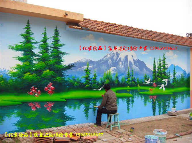 濟寧文化墻墻繪15965918657濟寧新農村文化墻手繪_建筑材料欄目_jdzj.