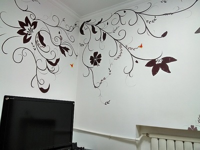 太原家居手繪墻畫,太原手繪電視墻畫 太原手繪兒童房彩繪墻 太原玄關(guān)風(fēng)水畫,