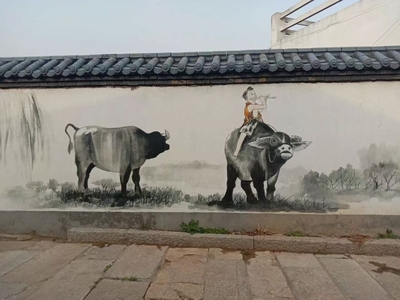 鄉村振興手繪墻