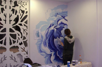 寫意中式風(fēng)情 12款高檔中式手繪墻壁畫賞析